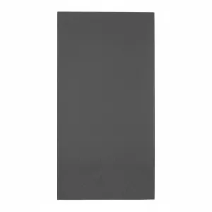 Serviette 40x40 3c 1/8 noir anthracite